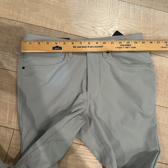 LULULEMON ABC SLIM FIT 29 X 34 GRAY PANTALON MENS PANTS NEW - Picture 4 of 10